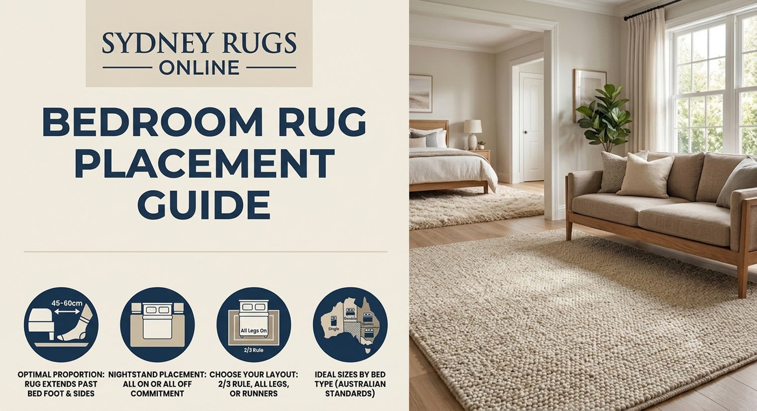 Bedroom Rug Placement Guide