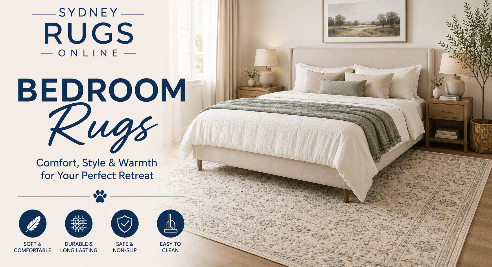 What Is The Best Rug Material for a Bedroom?
