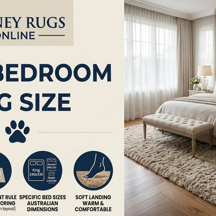Best Bedroom Rug Size