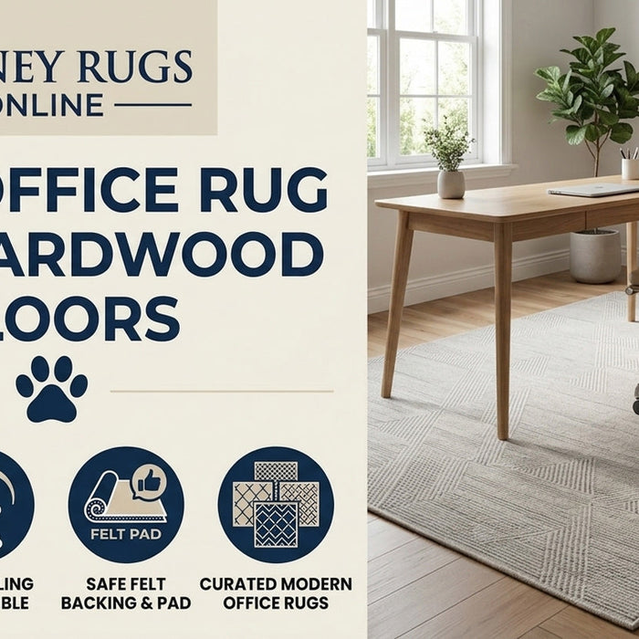 Best Office Rug for Hardwood Floors