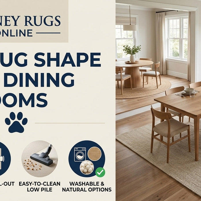 Best Rug Shape for Dining Rooms