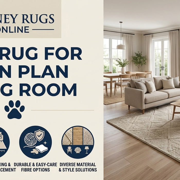 Best Rug for Open Plan Living Room