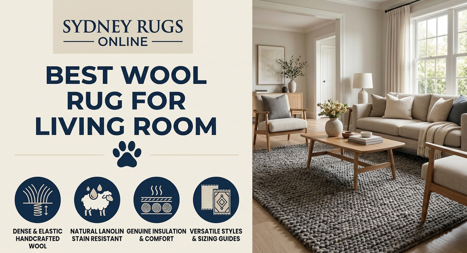 Best Wool Rug for Living Room