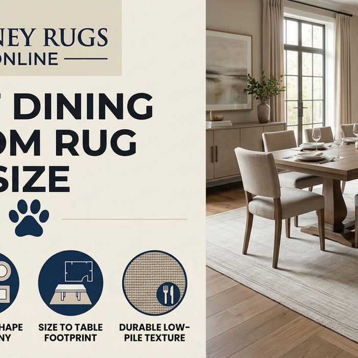 Best Dining Room Rug Size