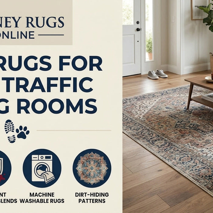Best Rugs for High Traffic Living Rooms