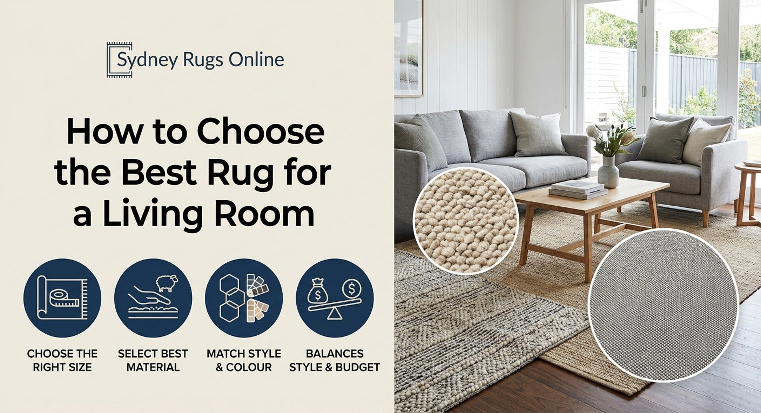 How to Choose the Best Rug for a Living Room