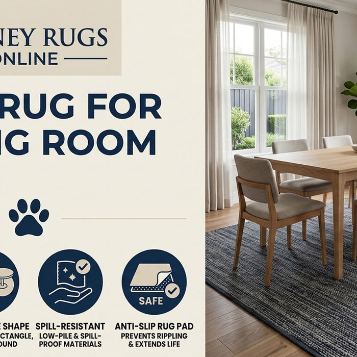 The Best Rug for Dining Room Tables