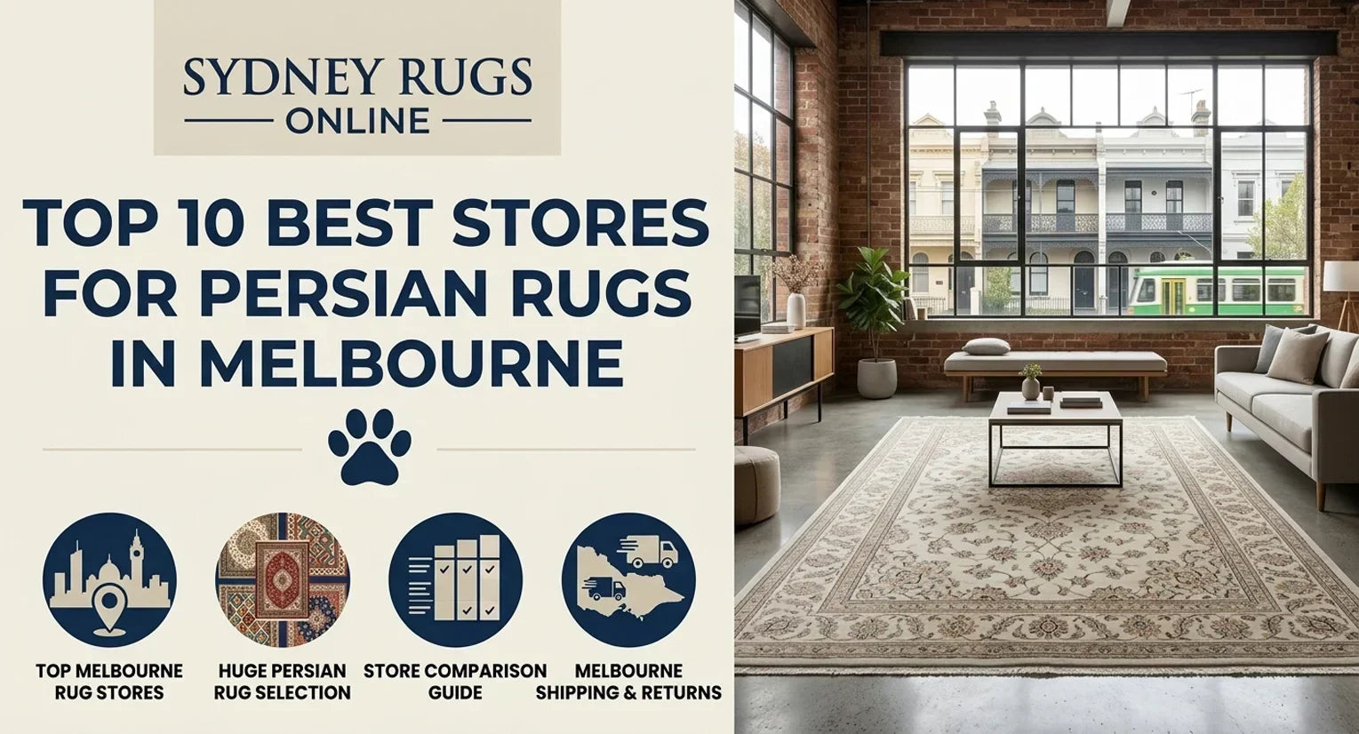 Top 10 Best Stores for Persian Rugs in Melbourne
