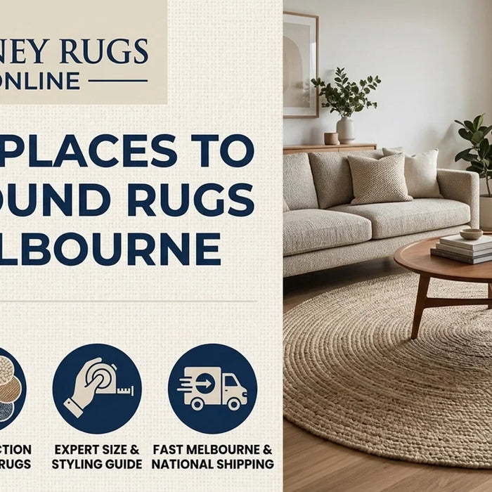 Top 10 Places to Buy Round Rugs in Melbourne