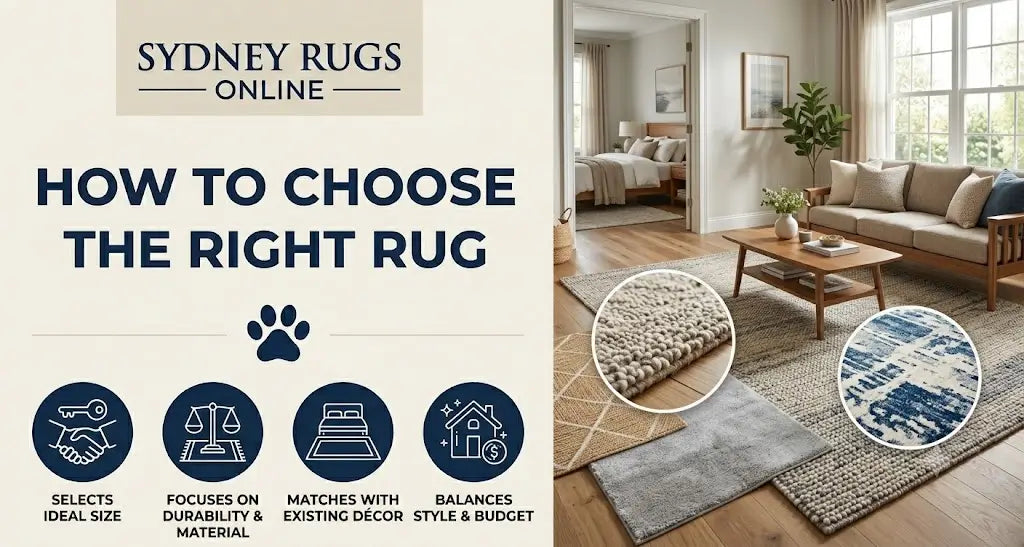 How to Choose the Right Rug for Your Living Room in Sydney