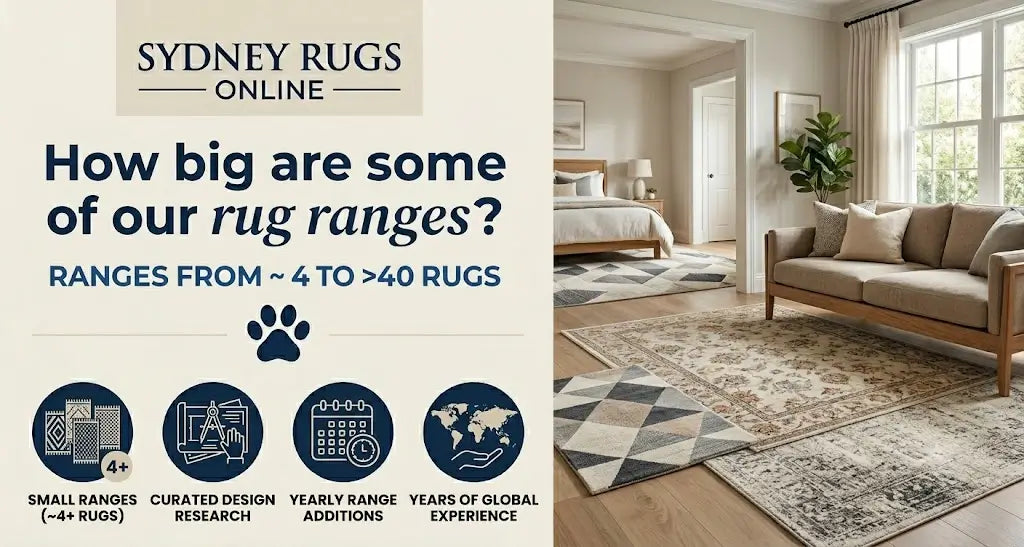 How big are some of our rug ranges?