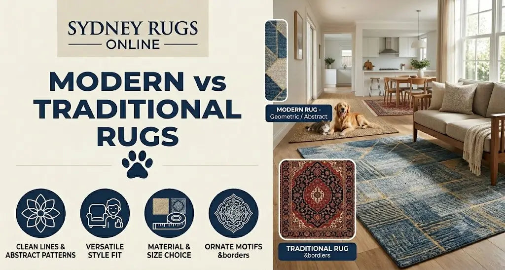 Modern vs Traditional Rugs: Which Suits Your Home?