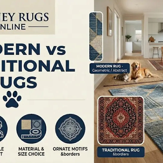 Modern vs Traditional Rugs: Which Suits Your Home?