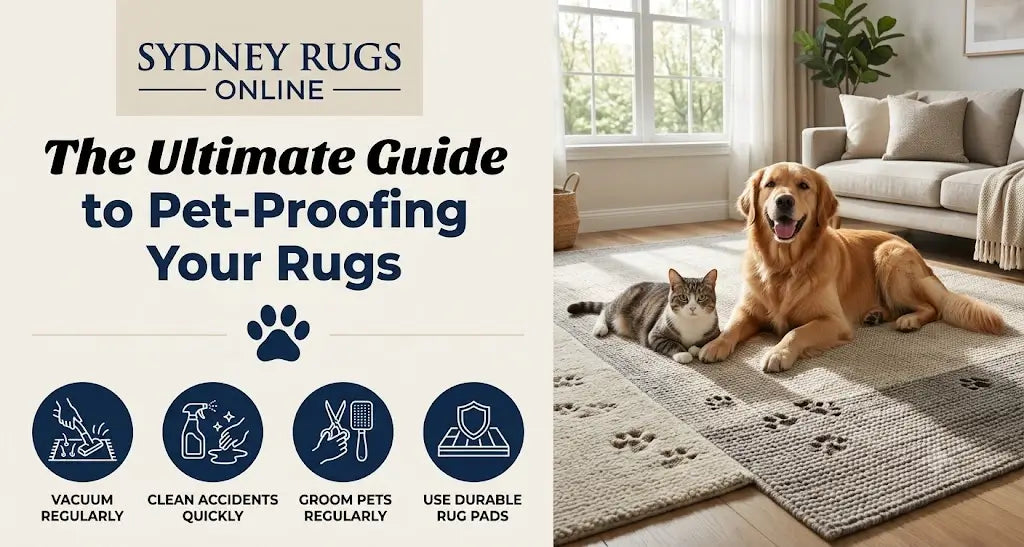 The Ultimate Guide to Pet-Proofing Your Rugs: How to Keep Them Clean and Fresh with Pets in the House