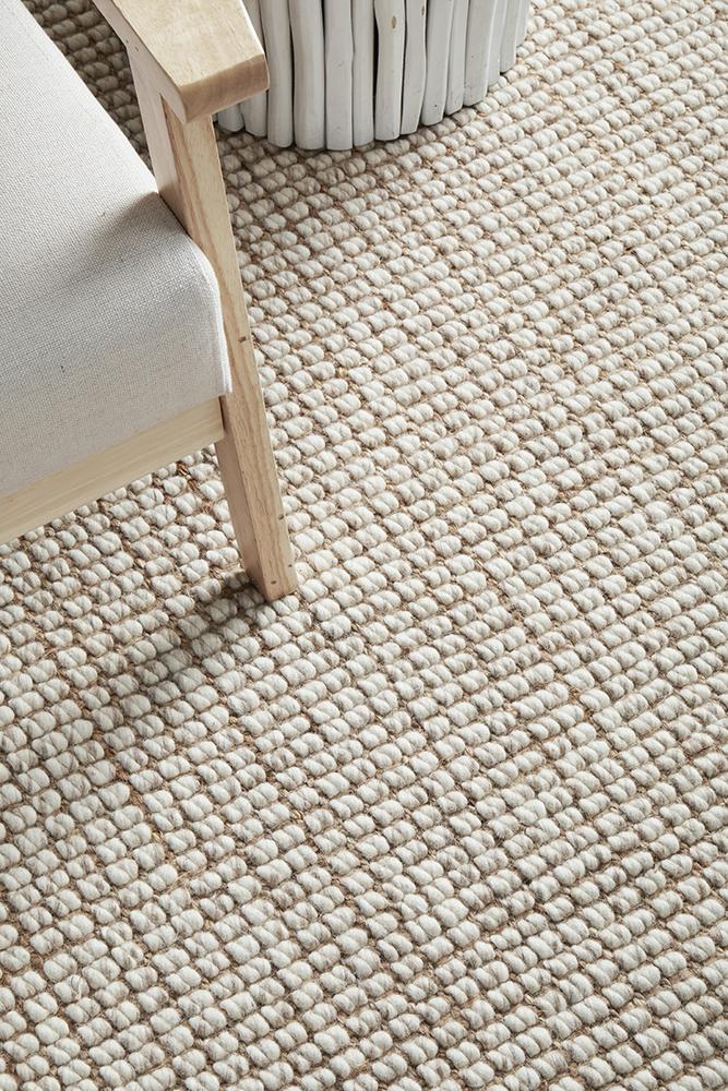 Wool Jute Rug 