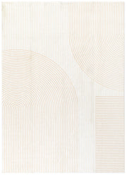 Drizzle Heat Cream Beige Rug