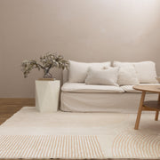 Drizzle Heat Cream Beige Rug