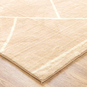 Drizzle Diamonds Beige Rug