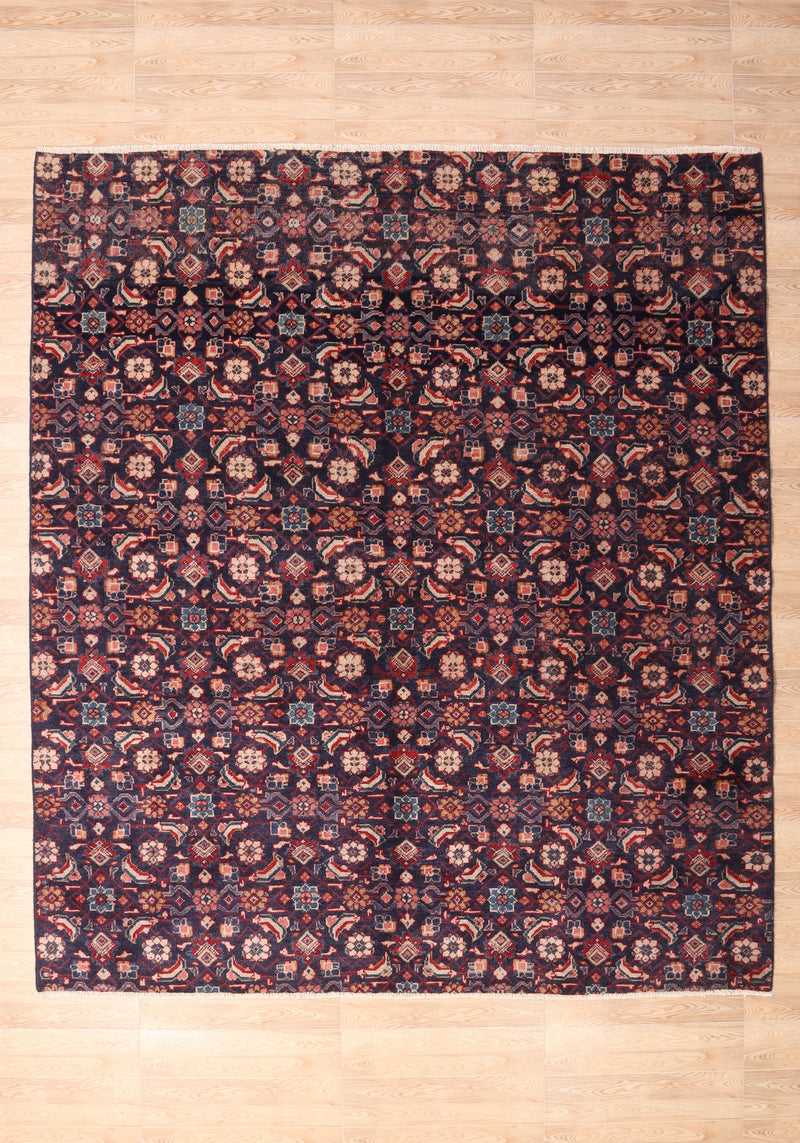 Afshon SY44 Flower Navy Rug