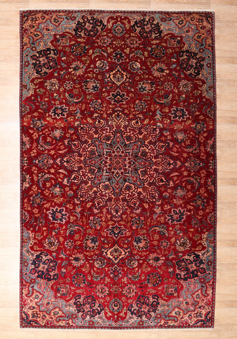 Afshon SY42 Medallion Red Rug