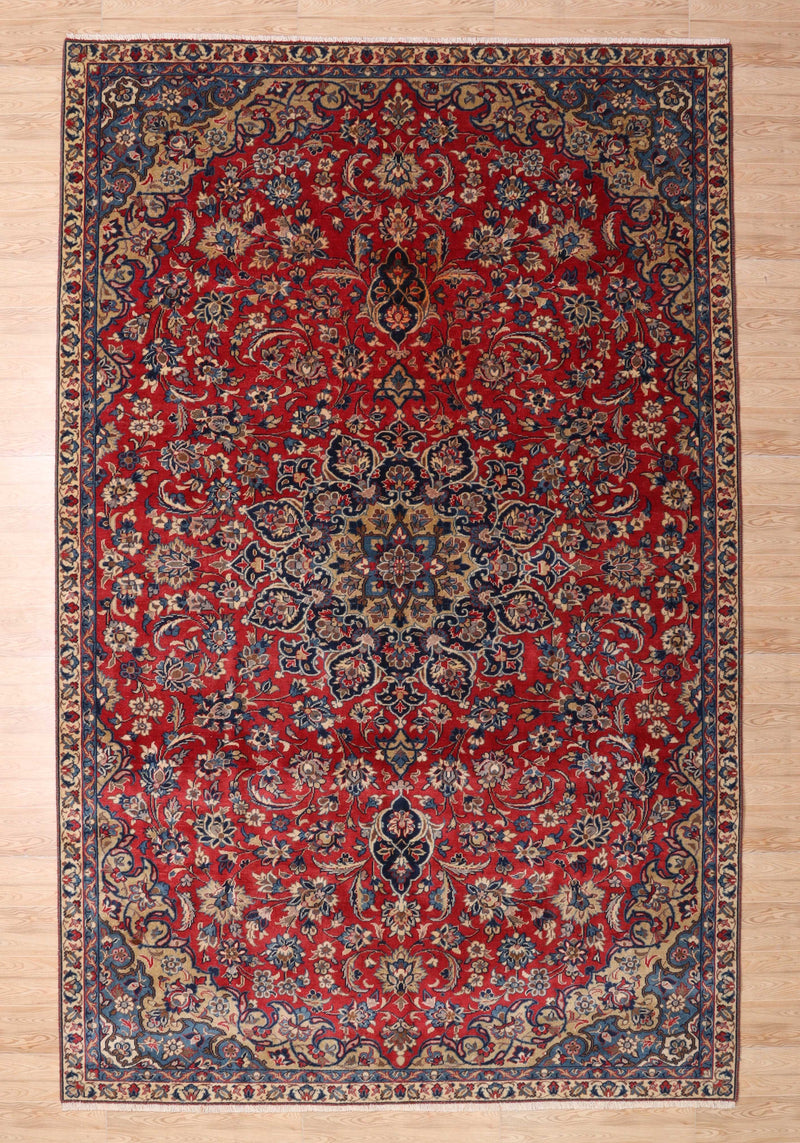Afshon SY60 Blue Red Rug