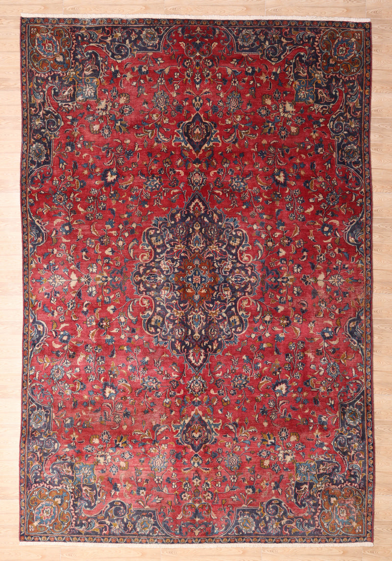 Afshon SY47 Medallion Red Rug