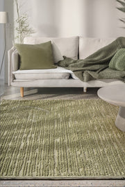 Vibration Soria Green Rug