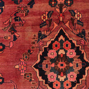 Afshon Persian Hamadan Red Blue Rug