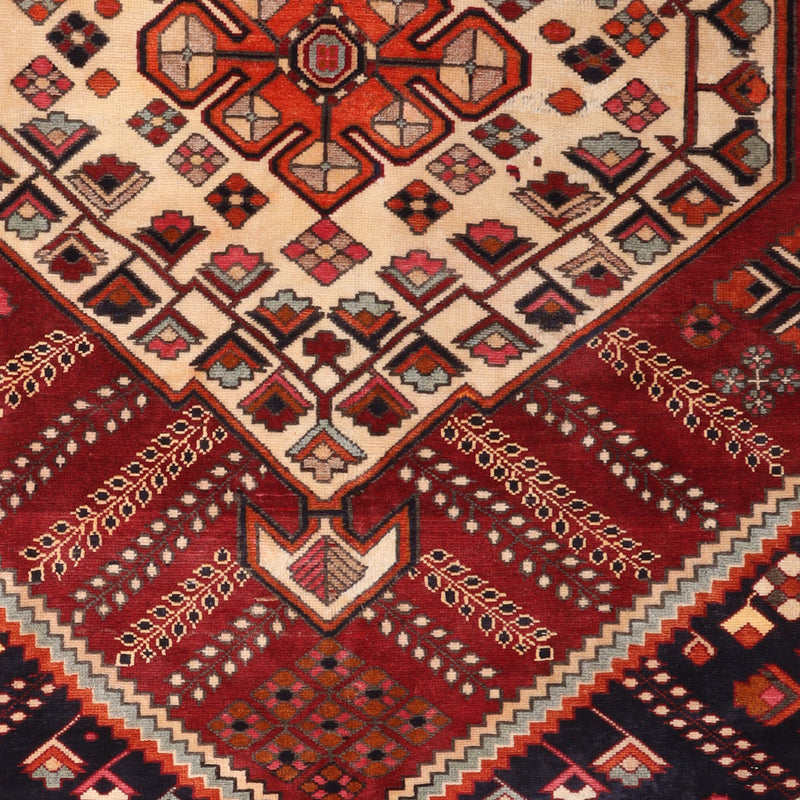 Afshon SY54 Medallion Red Rug