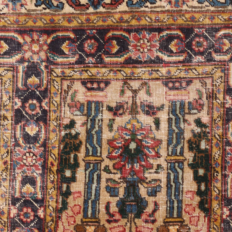 Afshon SY71 Ston WashBeige Black Rug