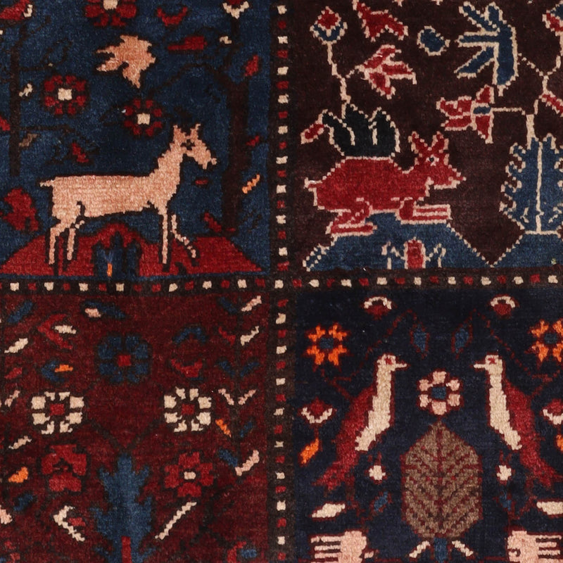 Afshon SY38 Compartment Multi Colour Rug