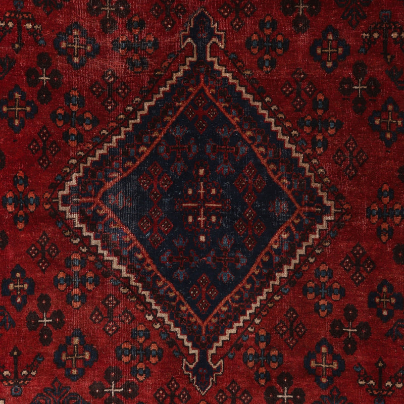 Afshon SY53 Medallion Red Navy Rug