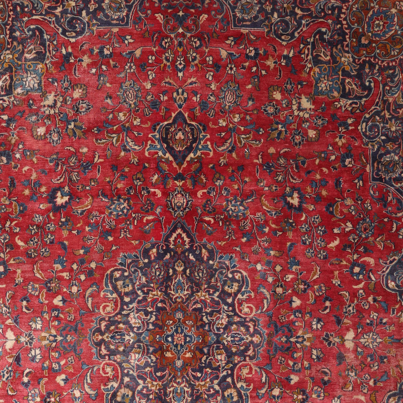 Afshon SY47 Medallion Red Rug