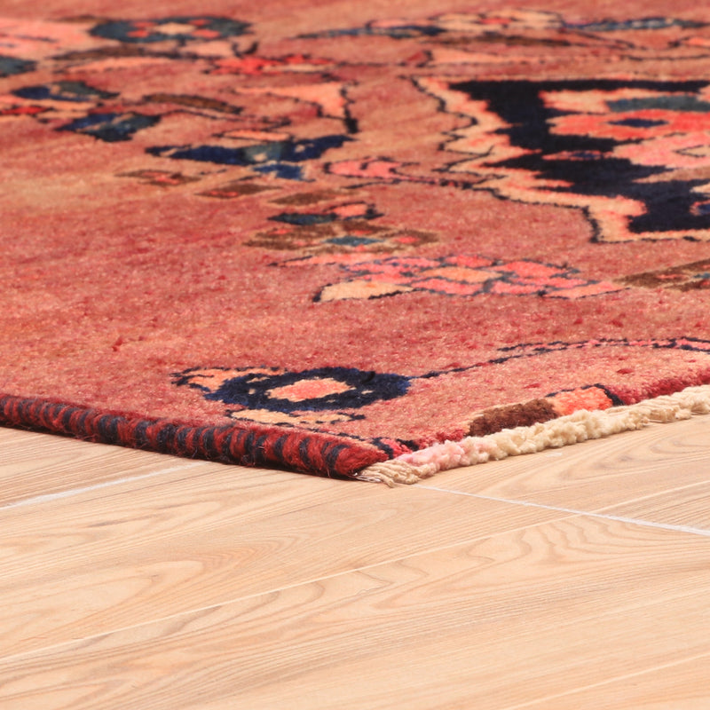 Afshon Persian Hamadan Red Blue Rug