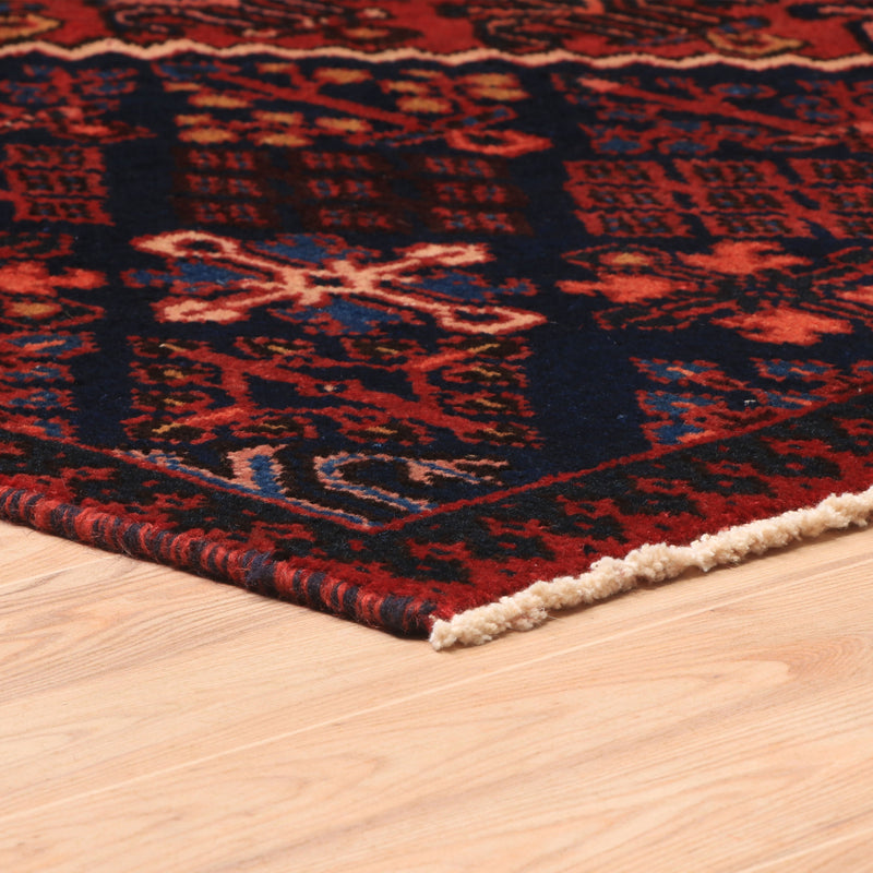 Afshon SY58 Geometric Red Rug