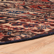 Afshon Bakhtiar Patch Blue Red Rug