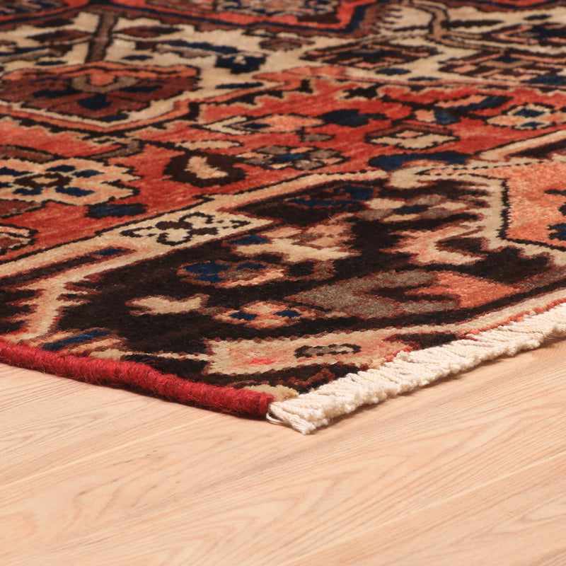 Afshon SY52 Medallion Vintage Red Brown Rug