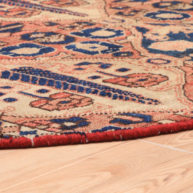 Afshon SY72 Four Flowers Round Rug