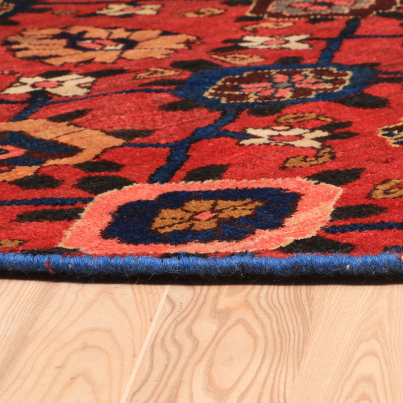 Afshon SY64 Red Black Oval Rug