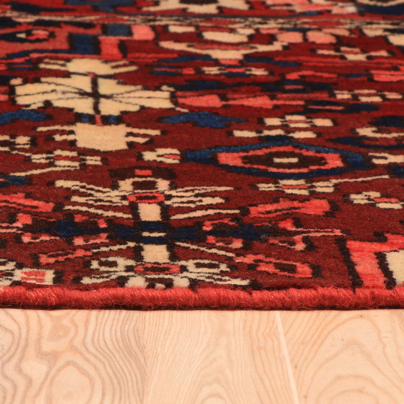 Afshon SY68 Red Black Oval Rug