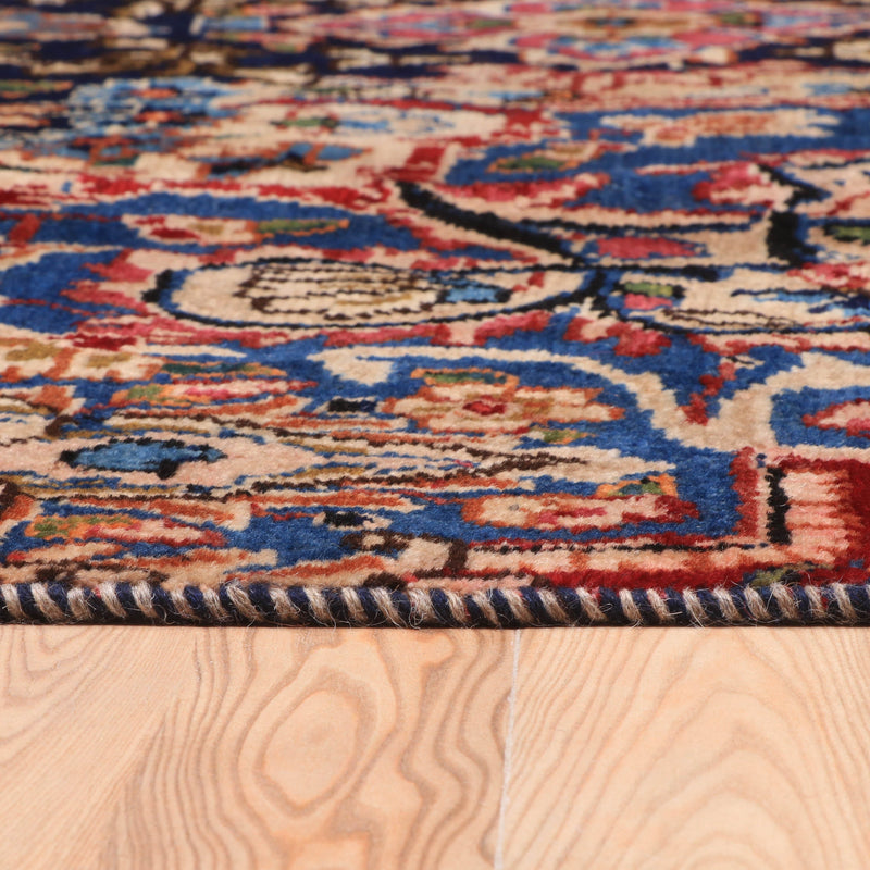 Afshon SY36 Yazd Red Blue Rug