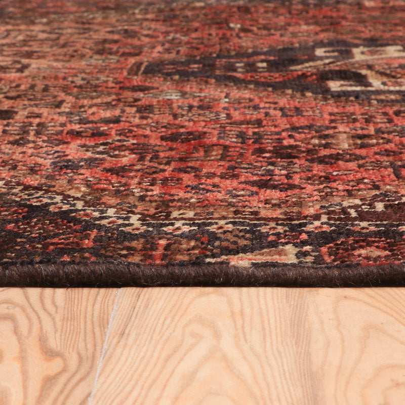 Afshon SY35 Shiraz Red Black Rug