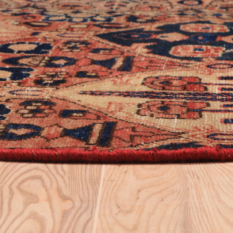 Afshon SY72 Four Flowers Round Rug