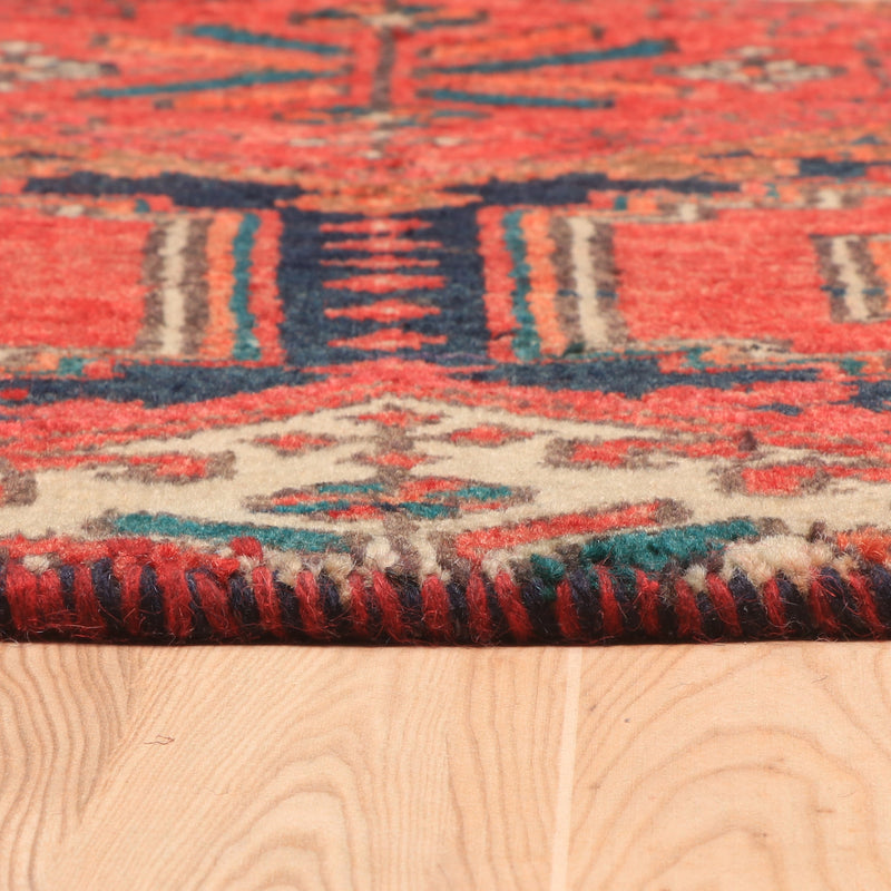 Afshon SY69 Red Black Oval Rug