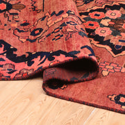 Afshon Persian Hamadan Red Blue Rug