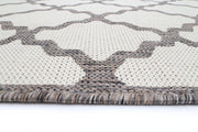 Sisalo Trellis Cream Grey Rug