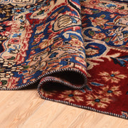 Afshon SY36 Yazd Red Blue Rug
