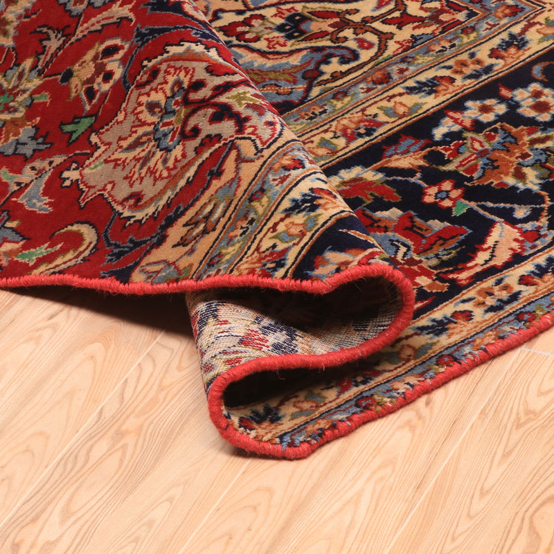 Afshon SY65 Red Blue Round Rug