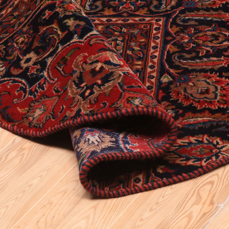 Afshon SY70 King Red Blue Round Rug