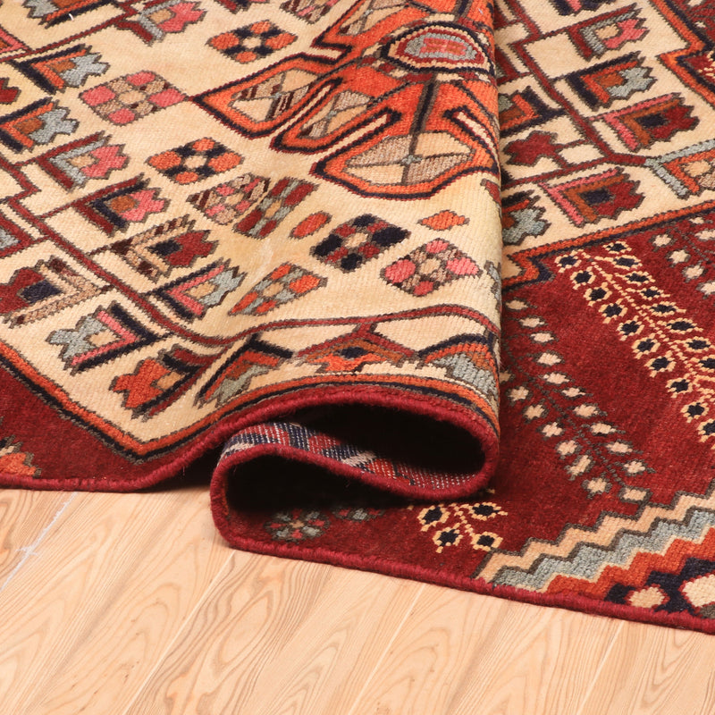 Afshon SY54 Medallion Red Rug